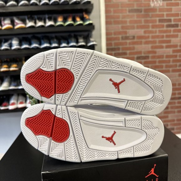 AUTHENTIC 408452 112 Air Jordan 4 Metallic Red GS main image 5